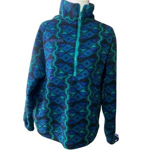 Vintage Fleece Columbia Youth Jacket Size 14/16